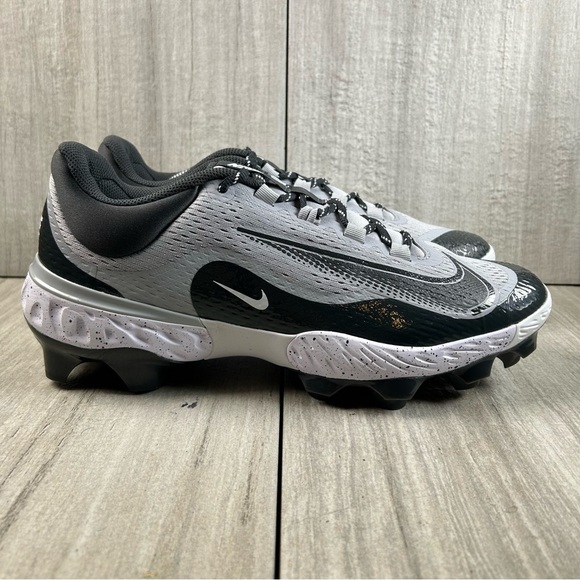 NEW Nike Alpha Huarache Elite 4 Low MCS Baseball Cleats fd6221-002 Mens Size 12 - Picture 3 of 10